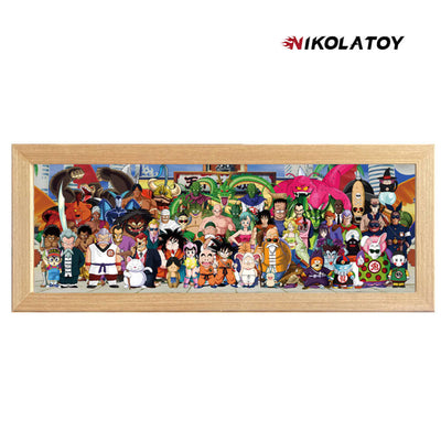 Creative Family Photo Acrylic Stereoscopic Painting (LED Light)