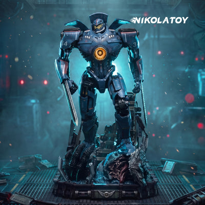 Pacific Rim Gipsy Danger P15 Mechanical Action LED Illuminated Figure Statue