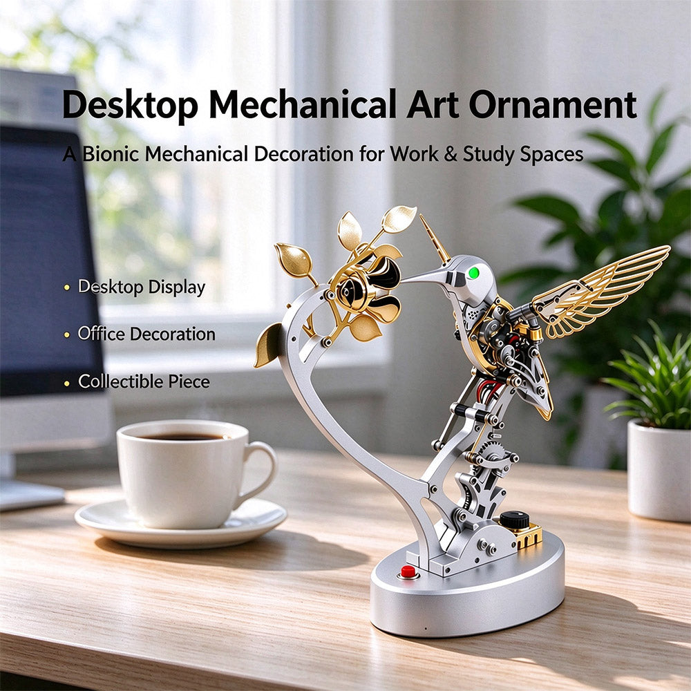 TECHING Mechanical Hummingbird 3D Metal Model DIY Kits