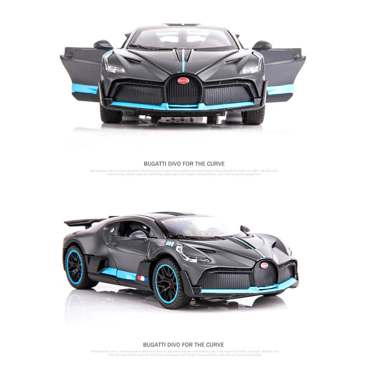 NIKOLATOY 1/24 Bugatti DIVO Model Car