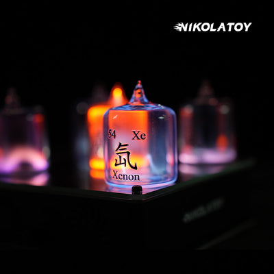 Noble Gas Cylinder Glow Tube Set