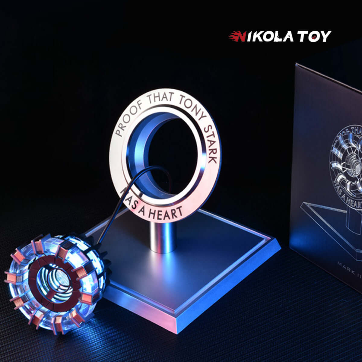 Iron Man Heart Reactor – NIKOLATOY