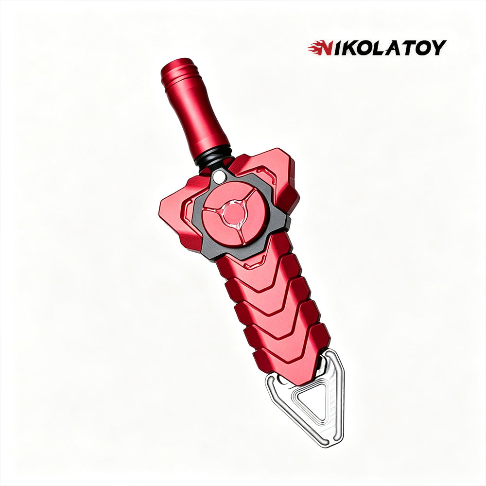 Rattlesnake Sword Red Black Luminous Version
