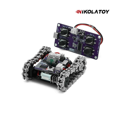 Mini Programmable Metal RC Robot Tank