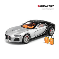 NIKOLATOY Alloy 1/24 Bugatti Atlantic Model Car - Nikola Toy