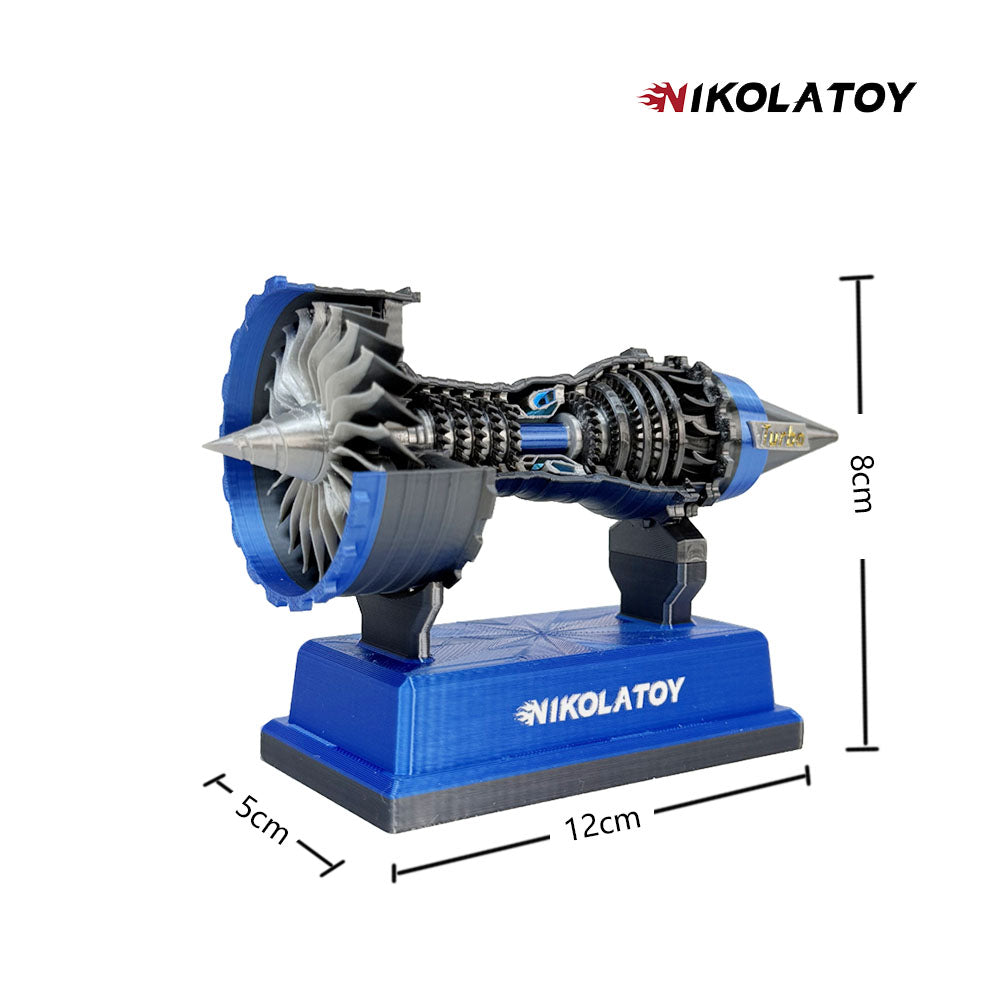 NIKOLATOY™ Miniature Trent 900 turbofan engine model（12cm/4.8in）