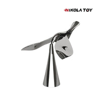 NIKOLATOY™ Metal bird bottle opener, tumbler, balance bird