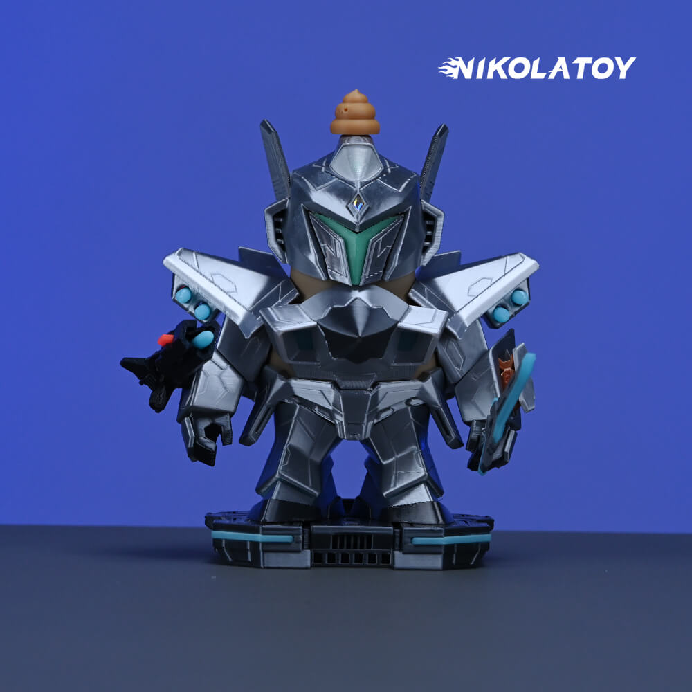 Capybara Mech Ornament Series