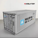 MAERSK large-sized container model toy with LED display box(Multiple containers can be connected in series) - Nikola Toy