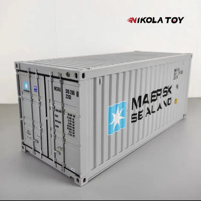 MAERSK large-sized container model toy with LED display box(Multiple containers can be connected in series) - Nikola Toy