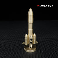 Fingertip gyroscopic rocket lighter