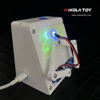 NikolaToy™ 3D Printing Mechanical luminous clock robot