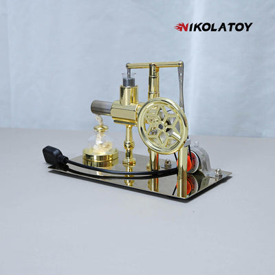 Stirling Engine Model - Power Generation+LED Light