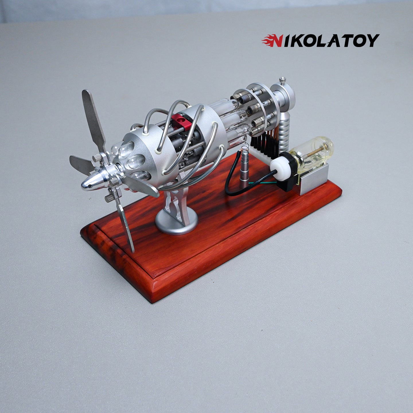 Aircraft Model Stirling Engine Model