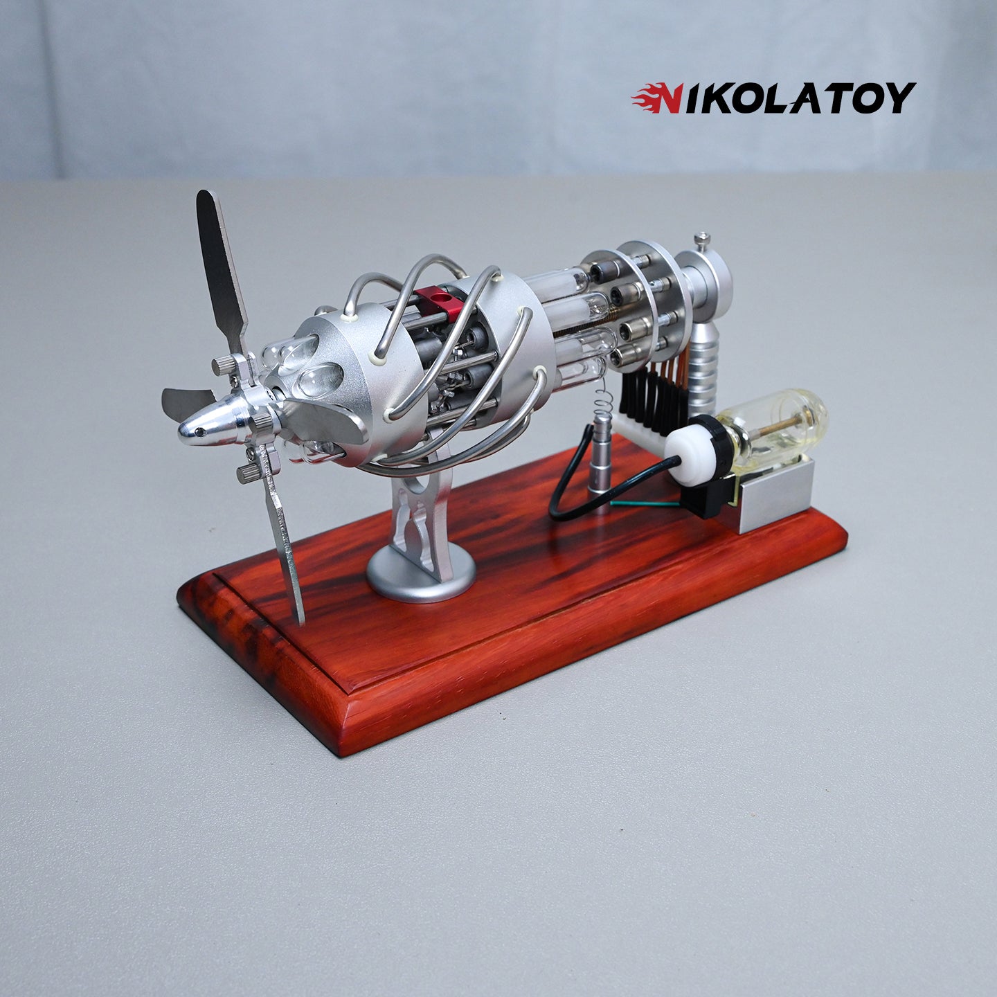 Aircraft Model Stirling Engine Model
