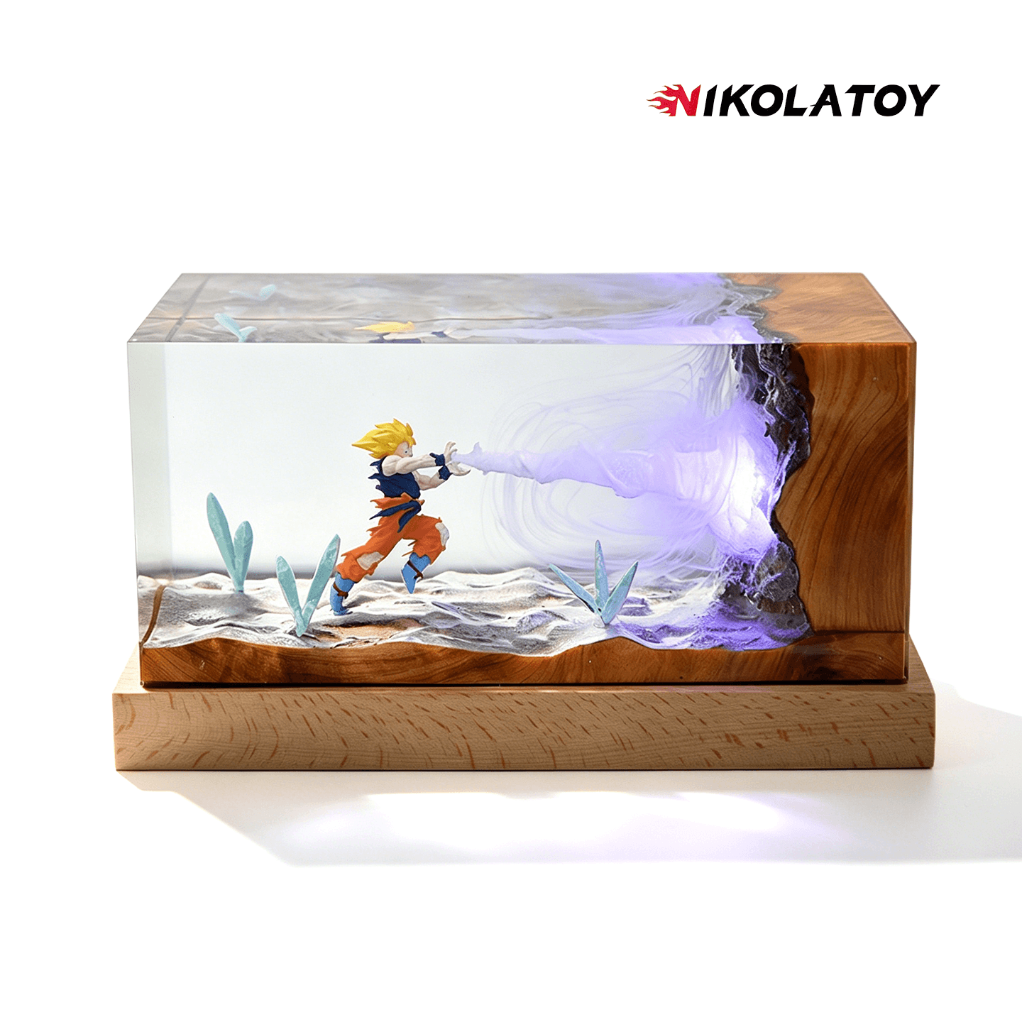 Kakarot Resin RGB Night Light Desktop Decoration