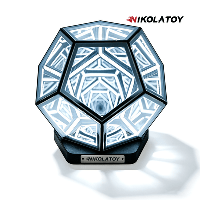 Infinite Space Abyss Dodecahedron Night Lamp