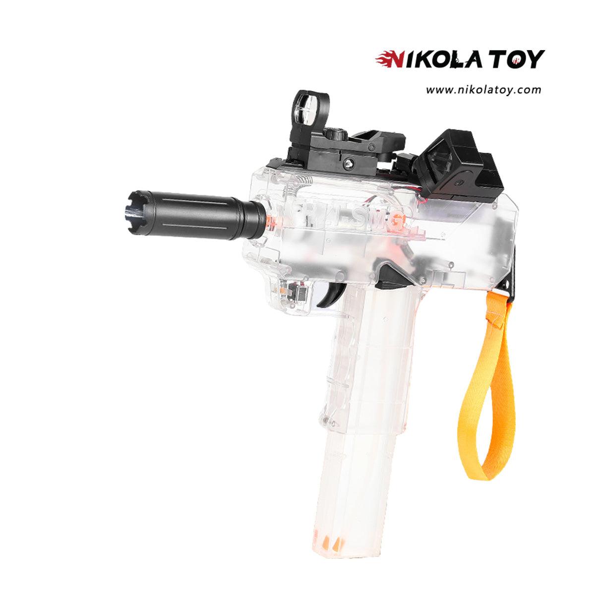 NikolaToy™ UZI Transparent automatic high-speed water gun