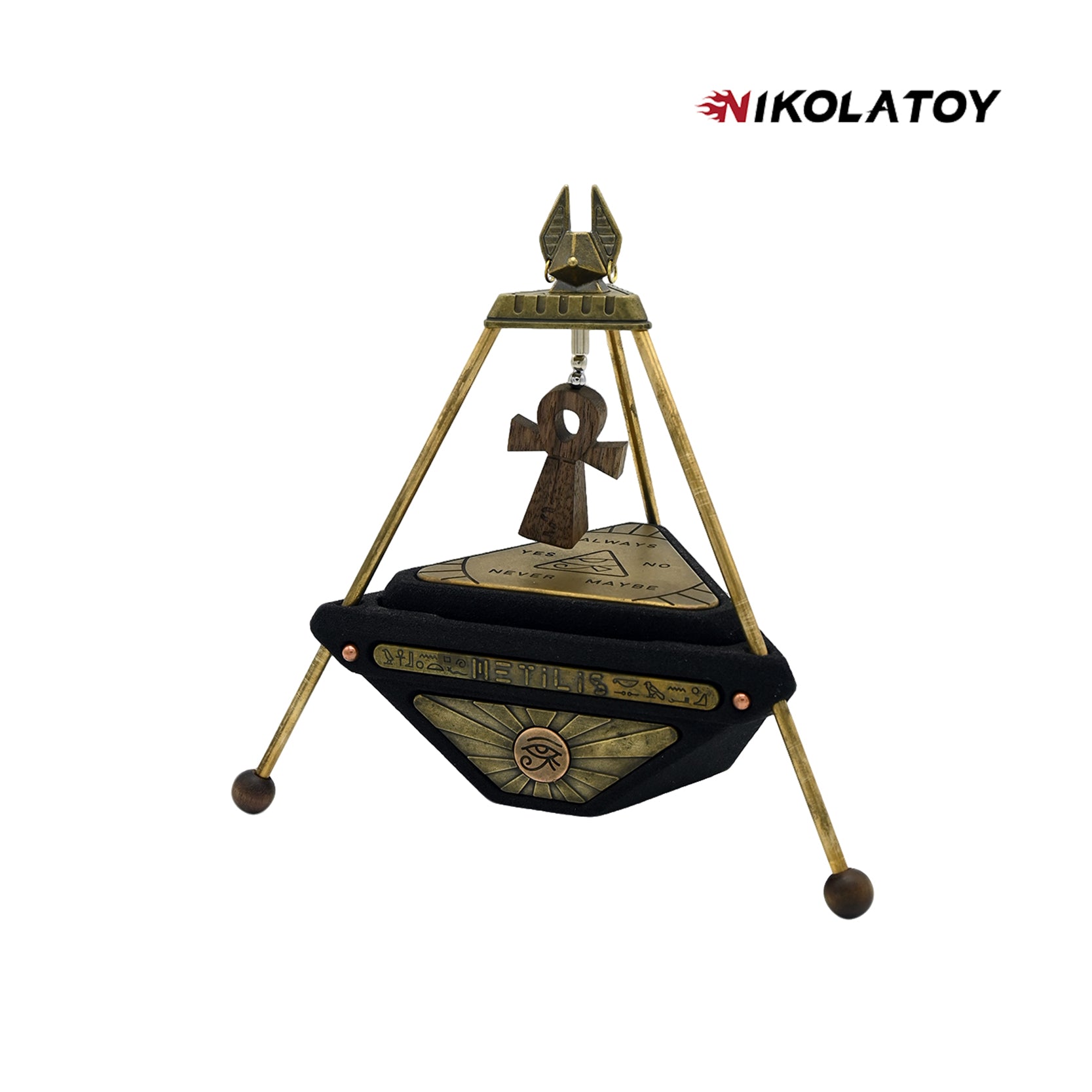 NIKOLATOY®Anubis Rule Decision making Incense Burner