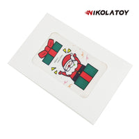 NikolaToy™ Christmas Flame Greeting Card