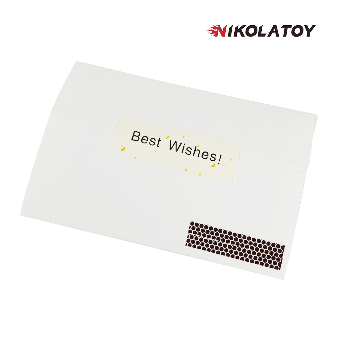 NikolaToy™ Christmas Flame Greeting Card