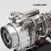 NIKOLATOY®Teching T700 DIY Turboshaft Engine Model Diy Kit