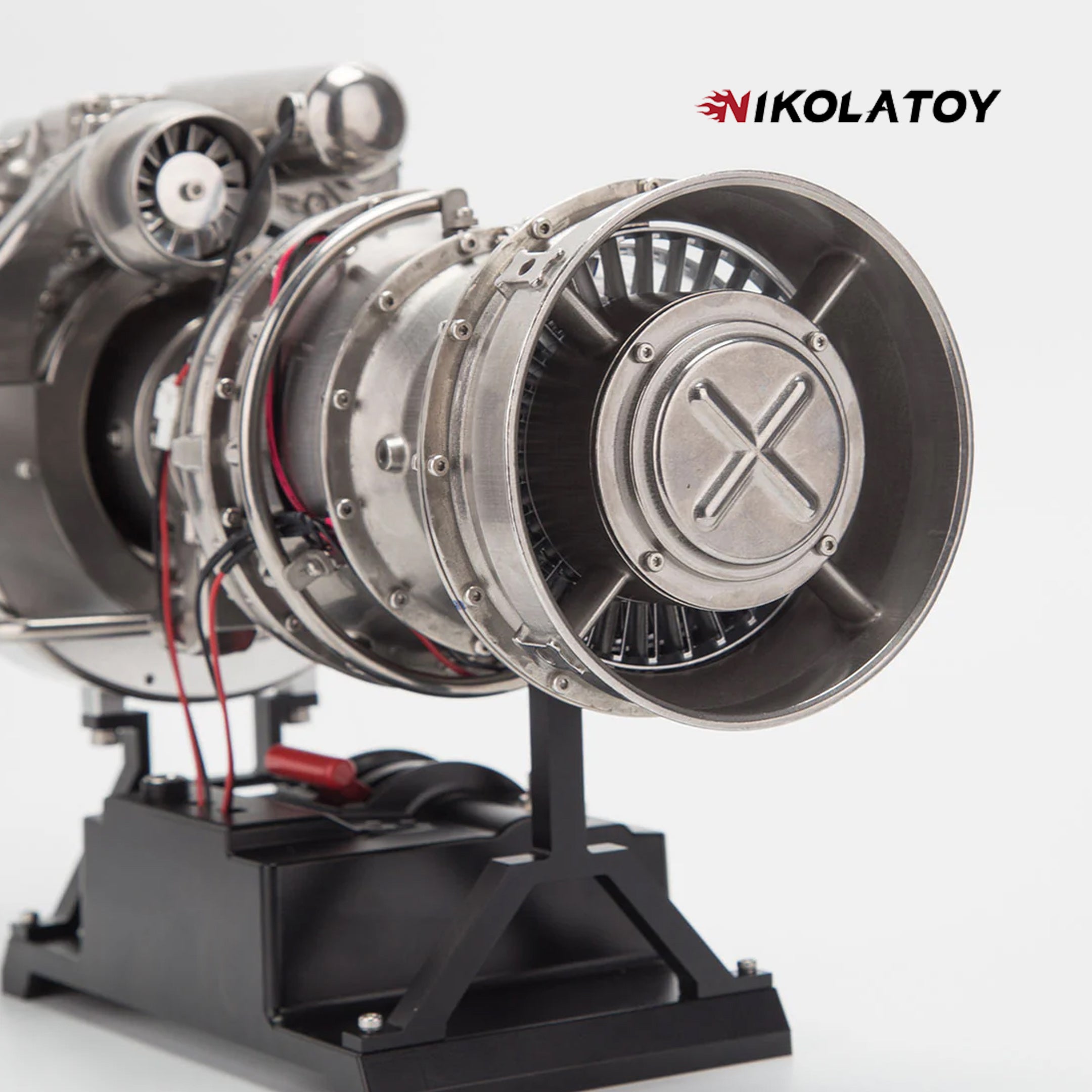 NIKOLATOY®Teching T700 DIY Turboshaft Engine Model Diy Kit