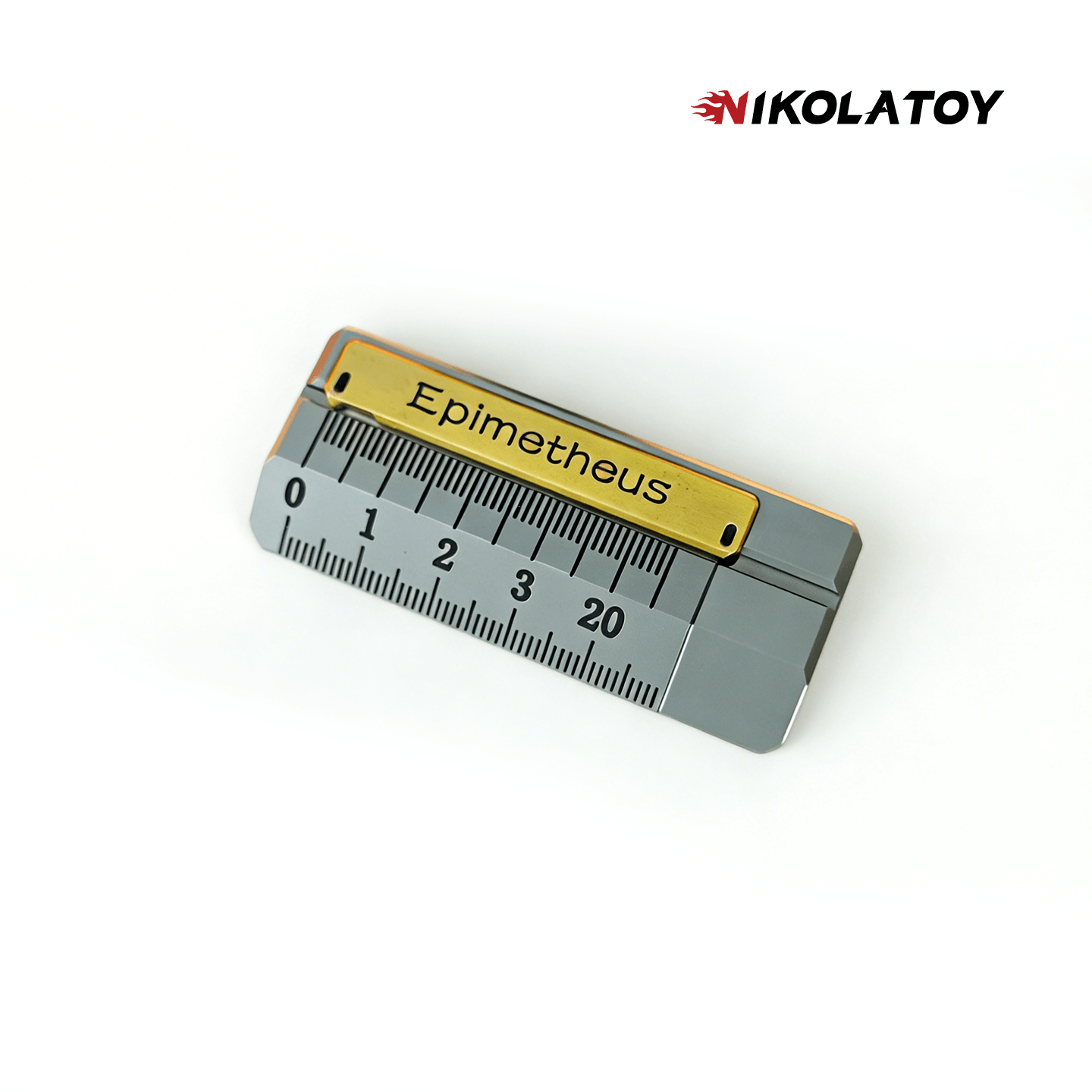 Titanium Alloy Fidgets Ruler