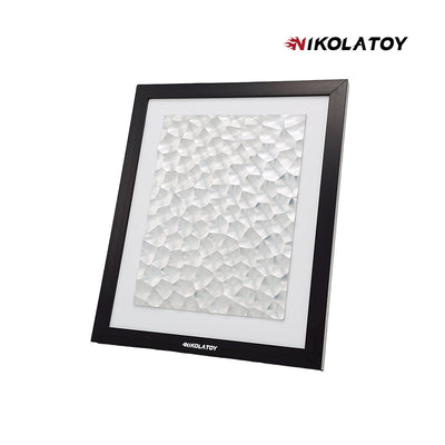 Precision CNC Alloy Laser Light Effect Art Frame