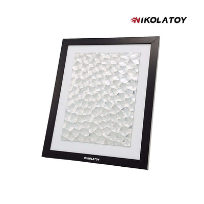 Precision CNC Alloy Laser Light Effect Art Frame