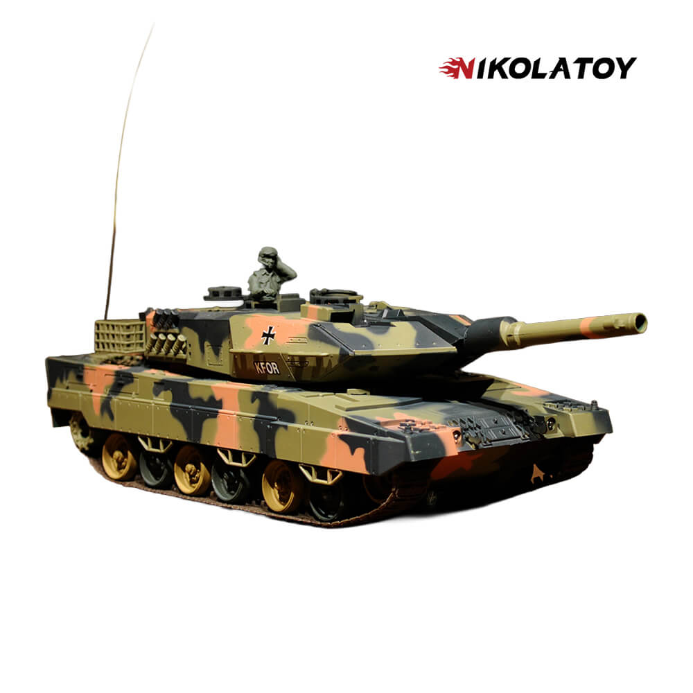 1/24 German Leopard 2 RC Battle Tank – NIKOLATOY