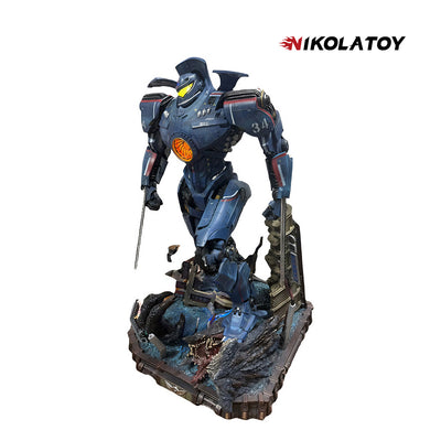 Pacific Rim Gipsy Danger P15 Mechanical Action LED Illuminated Figure Statue