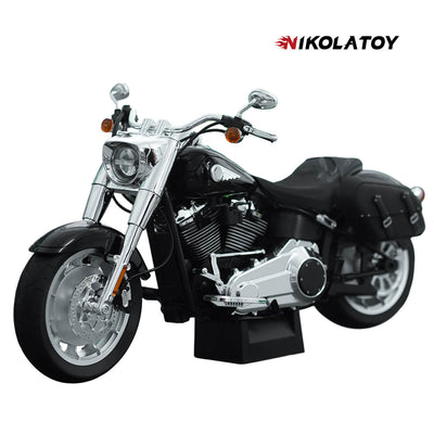 1/6 Harley Fat Boy Alloy Dynamic Motorcycle Model
