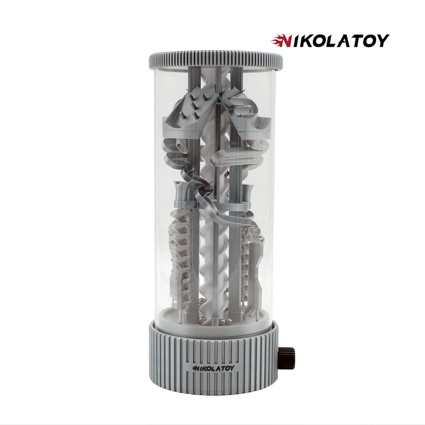 NIKOLATOY®Creative EDC Spinning Pinball RGB Desktop Night Light