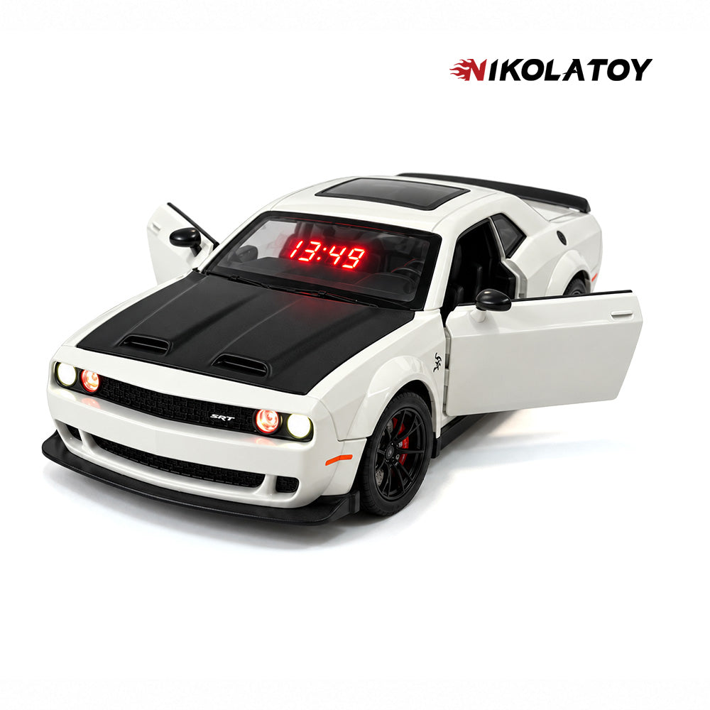 Hellcat Alarm Clock with Engine Sound & Light Mist