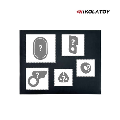 EDC Fidgets Toy Poking Lottery - Contains 5 Fidgets