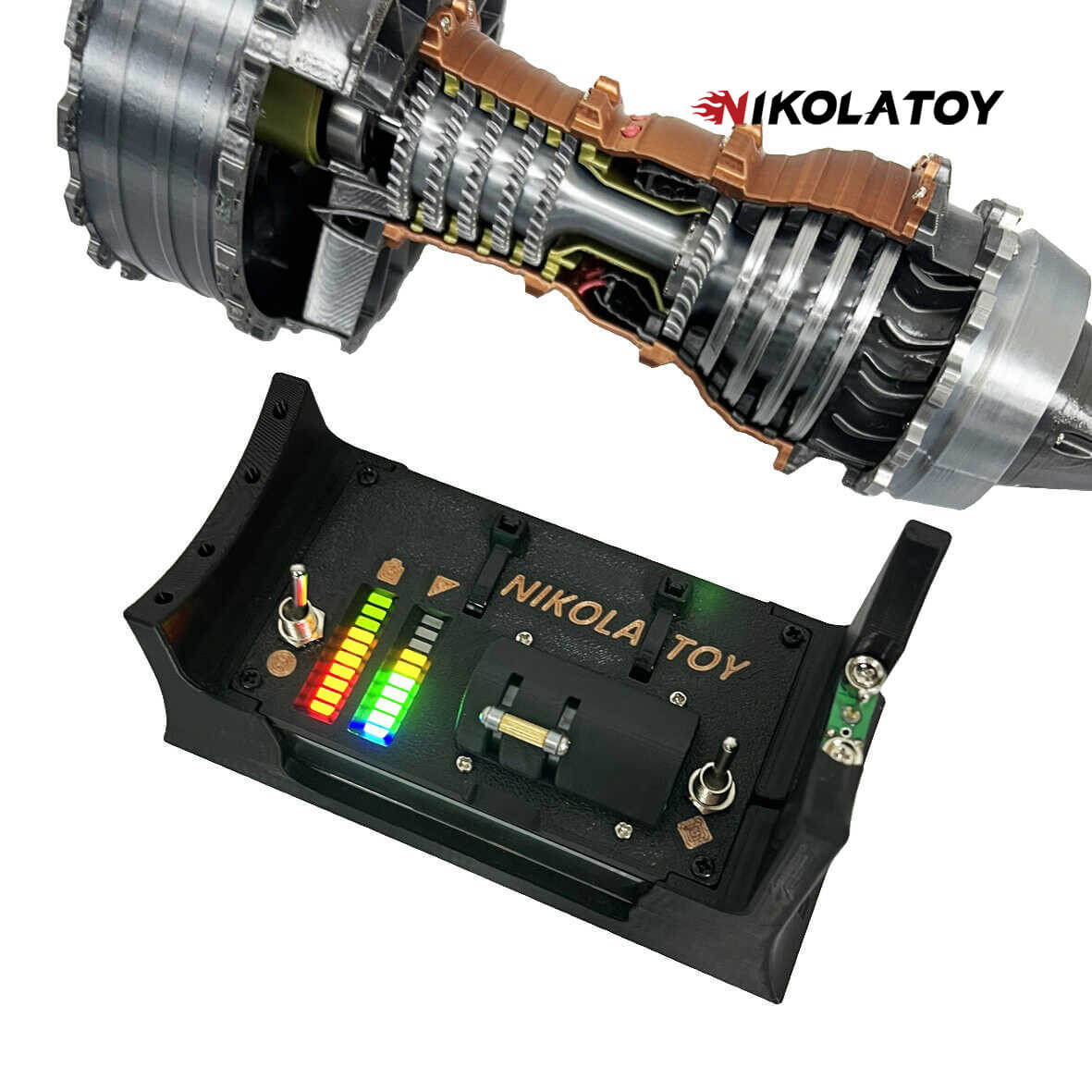 Brushless Motor Version Super RR Trent 900 Turbofan Engine Model