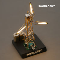 NIKOLATOY®DIY Windmill Night Light (Finished Product)