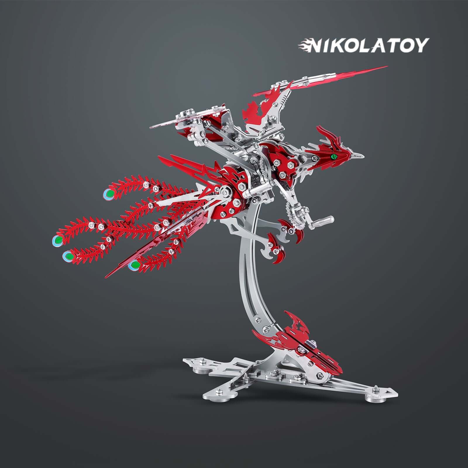 Mechanical Species - Phoenix (3D Metal Puzzle) – NIKOLATOY