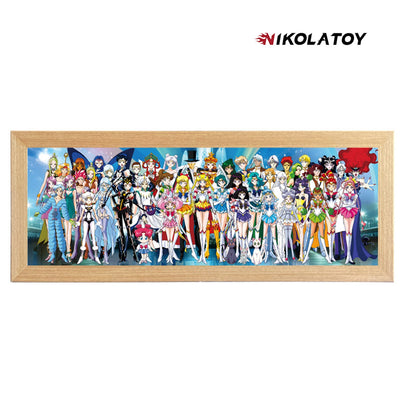 Creative Family Photo Acrylic Stereoscopic Painting (LED Light)
