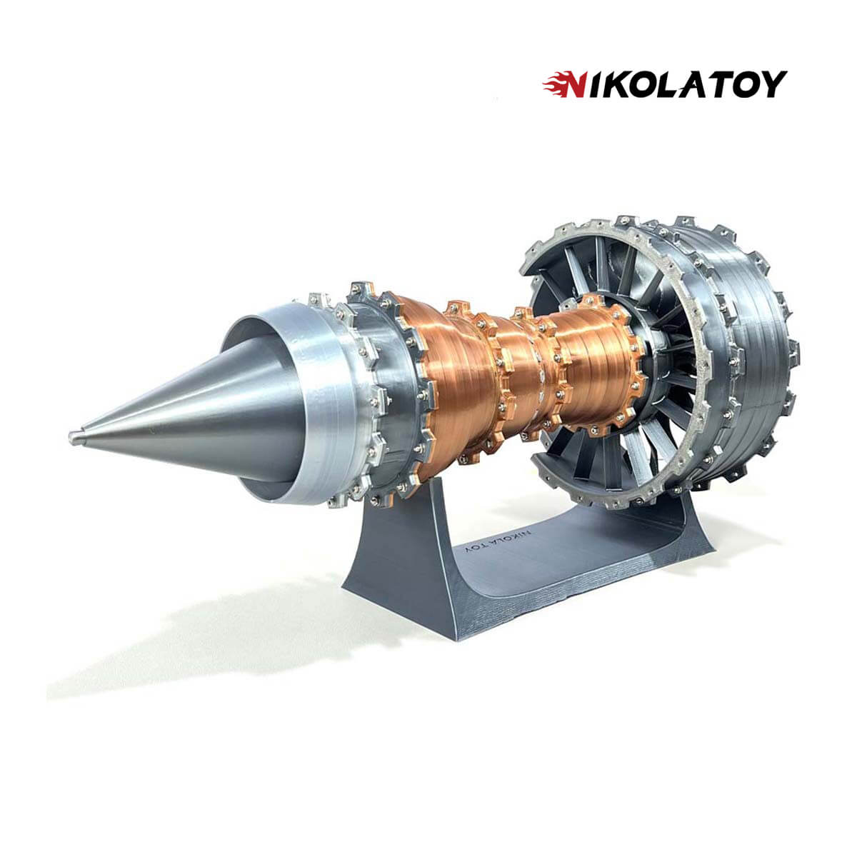 NIKOLA TOY 航空機エンジン3Dプリント Amazon.com: NIKOLATOY TR900 Turbofan Jet Engine Model-3D Printer