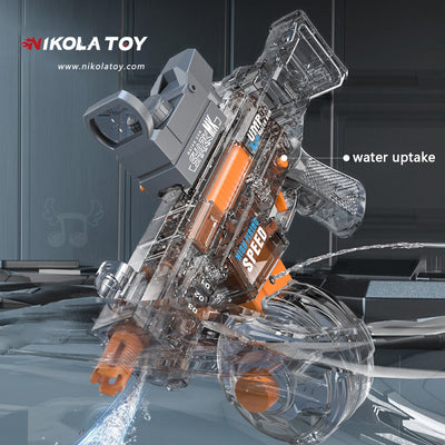 High Performance UMP45 Electric Continuous Water Gun With Flashing Lights