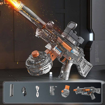 High Performance UMP45 Electric Continuous Water Gun With Flashing Lights