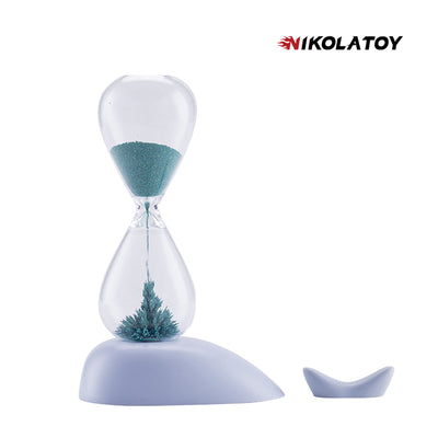 Whale Magnetic Sand Hourglass Creative Gift Box