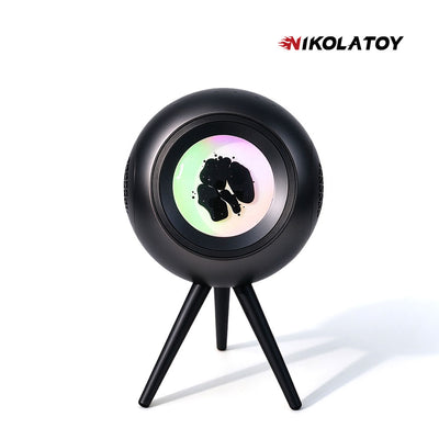 Tripod Stand Magnetic Fluid Bluetooth Speaker