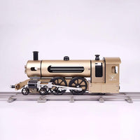 Teching Engine Steam Train Model With Pathway Full Aluminum Alloy Model Kits - Nikola Toy